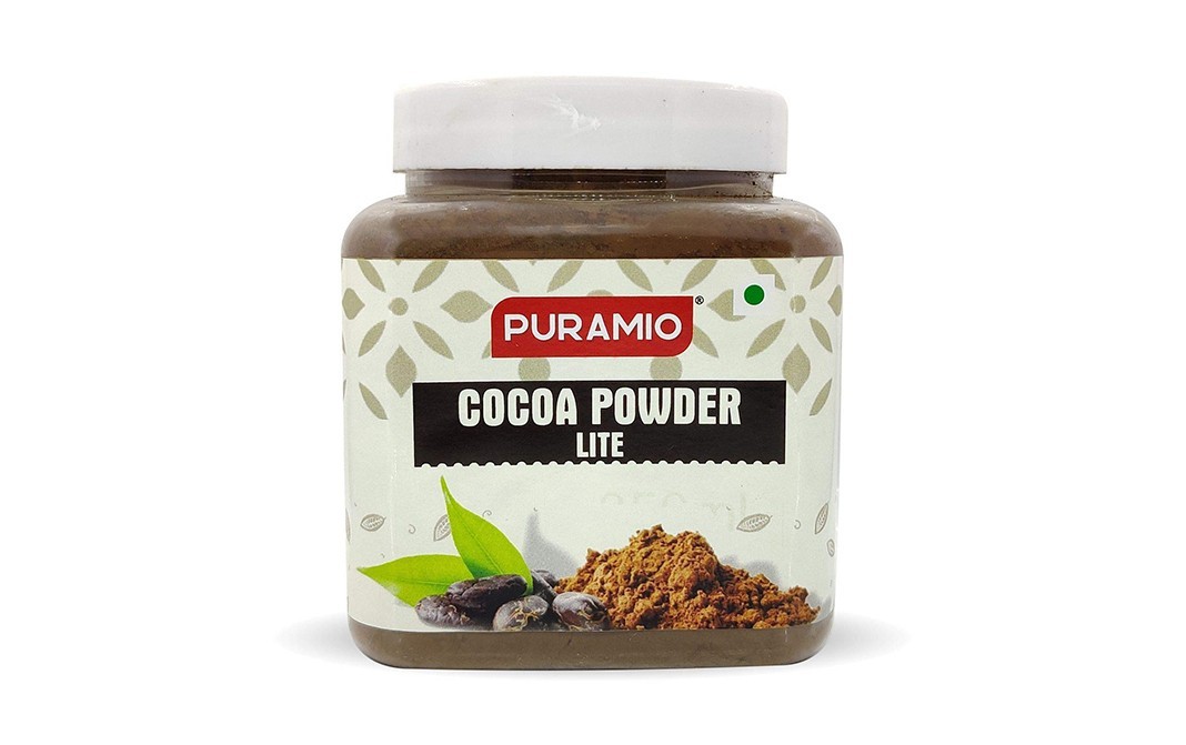 Puramio Cocoa Powder Lite    Plastic Jar  500 grams